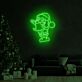 Weihnachtsmann LED-Neonschild Wohnzimmer Weihnachtsdekoration