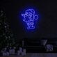 Weihnachtsmann LED-Neonschild Wohnzimmer Weihnachtsdekoration