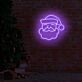 Weihnachtsmannkopf LED-Neonschild Wohnzimmer Weihnachtsdekoration