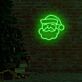 Weihnachtsmannkopf LED-Neonschild Wohnzimmer Weihnachtsdekoration