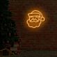 Weihnachtsmannkopf LED-Neonschild Wohnzimmer Weihnachtsdekoration