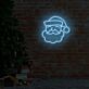 Weihnachtsmannkopf LED-Neonschild Wohnzimmer Weihnachtsdekoration