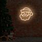Weihnachtsmannkopf LED-Neonschild Wohnzimmer Weihnachtsdekoration