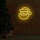 Weihnachtsmannkopf LED-Neonschild Wohnzimmer Weihnachtsdekoration