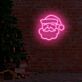 Weihnachtsmannkopf LED-Neonschild Wohnzimmer Weihnachtsdekoration