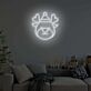 Rentierkopf mit Weihnachtsmütze LED-Neonschild Wohnzimmer Weihnachtsdekoration
