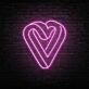 Herzform LED-Neonschild für Wohnzimmer Schlafzimmer