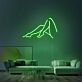 Beine einer Frau LED-Neonschild für Bar oder Wohnzimmer