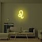 Löwe Sternzeichen Symbol LED-Neonschild für Wohnzimmer oder Schlafzimmer