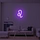 Löwe Sternzeichen Symbol LED-Neonschild für Wohnzimmer oder Schlafzimmer