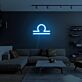 Waage Sternzeichen Symbol LED-Neonschild für Wohnzimmer oder Schlafzimmer