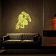 Fortnite-Lama mit Spitzhacke LED-Neonschild