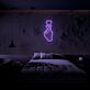 Hand mit Herzsymbol LED-Neonschild Schlafzimmer