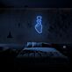 Hand mit Herzsymbol LED-Neonschild Schlafzimmer