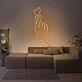 Hand mit Herzsymbol LED-Neonschild Wohnzimmer Schlafzimmer