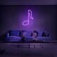 Musiknote LED-Neonschild für Wohnzimmer oder Musikstudio