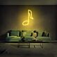 Musiknote LED-Neonschild für Wohnzimmer oder Musikstudio