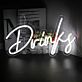 Drinks LED-Neonschild für Bar und Club