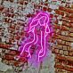 Kontur einer nackten Frau LED-Neonschild für Bar Club