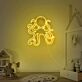 Oktopus LED-Neonschild für Kinderzimmer und Wohnzimmer