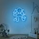 Oktopus LED-Neonschild für Kinderzimmer und Wohnzimmer