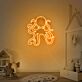 Oktopus LED-Neonschild für Kinderzimmer und Wohnzimmer