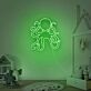 Oktopus LED-Neonschild für Kinderzimmer und Wohnzimmer