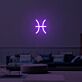 Fische Sternzeichen Symbol LED-Neonschild Wohnzimmer Schlafzimmer