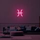 Fische Sternzeichen Symbol LED-Neonschild Wohnzimmer Schlafzimmer