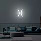 Fische Sternzeichen Symbol LED-Neonschild Wohnzimmer Schlafzimmer