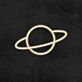 Planet mit Ring LED-Neonschild Wohnzimmer Kinderzimmer