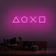 Spielcontroller Tasten Symbole LED-Neonschild Gaming Zimmer Wohnzimmer