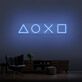 Spielcontroller Tasten Symbole LED-Neonschild Gaming Zimmer Wohnzimmer