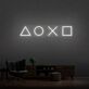 Spielcontroller Tasten Symbole LED-Neonschild Gaming Zimmer Wohnzimmer