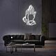betende Hände LED-Neonschild Wohnzimmer Lounge