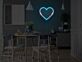 Herz LED-Neonschild für Wohnzimmer oder Schlafzimmer
