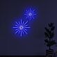 Feuerwerksstern LED-Neonschild Wohnzimmer Weihnachten
