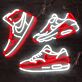 Sportschuh LED-Neonschild für Sneakerladen