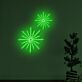 Feuerwerksstern LED-Neonschild Wohnzimmer Weihnachten