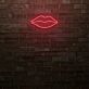 Lippenkontur LED-Neonschild für Bar und Wohnzimmer
