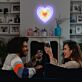 Herzform LED-Neonschild Wohnzimmer Schlafzimmer