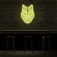 Wolfkopf LED-Neonschild für Bar und Wohnzimmer