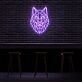 Wolfkopf LED-Neonschild für Bar und Wohnzimmer