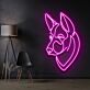 Deutscher Schäferhund Kopf LED-Neonschild Wohnzimmer Büro