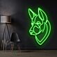 Deutscher Schäferhund Kopf LED-Neonschild Wohnzimmer Büro