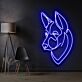 Deutscher Schäferhund Kopf LED-Neonschild Wohnzimmer Büro