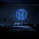 tanzende Katze mit Hut LED-Neonschild Schlafzimmer Bar