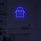 Geist Symbol LED-Neonschild Wohnzimmer Kinderzimmer