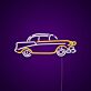 Oldtimer Auto LED-Neonschild Garage Bar