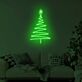 Weihnachtsbaum LED-Neonschild Wohnzimmer Weihnachten